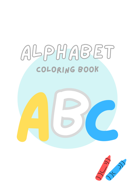 Alphabet Coloring Book For Kids